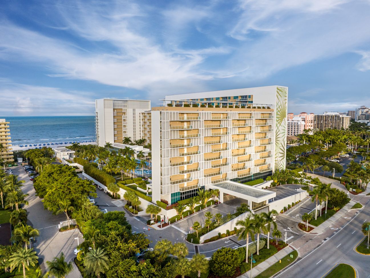 马可岛水晶海岸万豪酒店的图片。